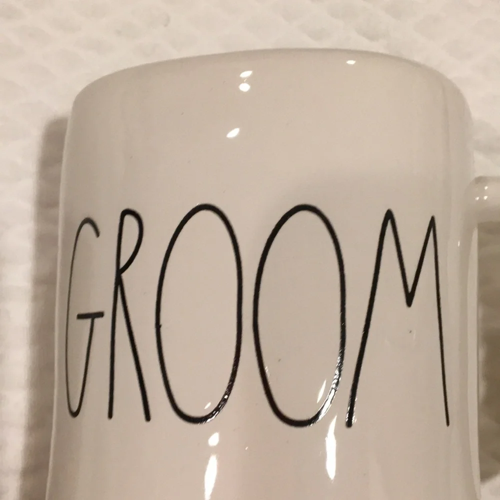 NWOT Rae Dunn “Groom” Wedding gift Coffee/Tea Mug
